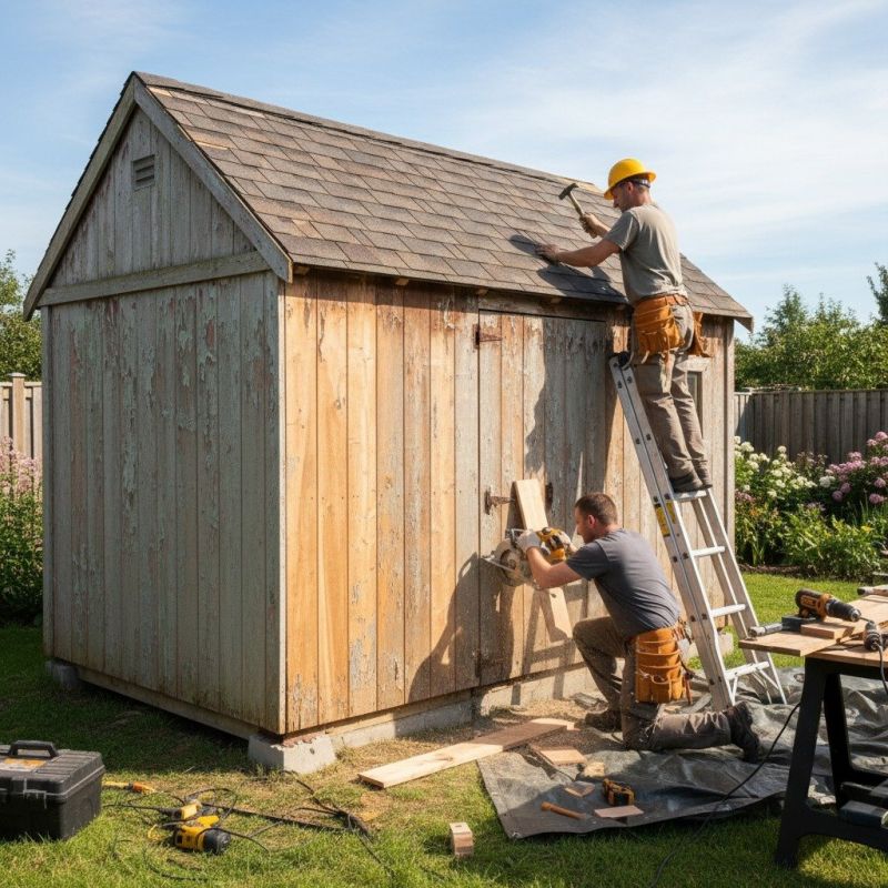 Shed Painting Service